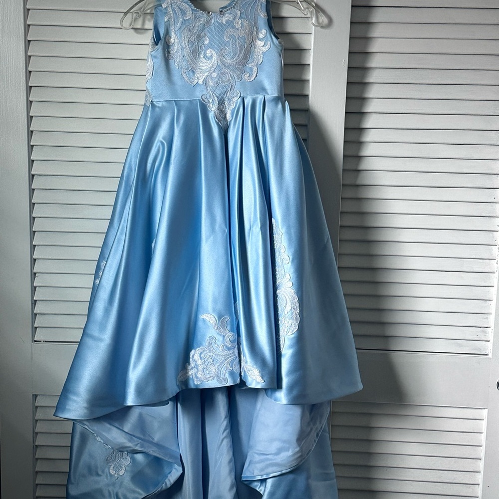 Elegant Blue Kids Dress
